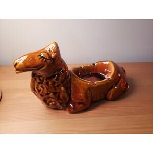 Vintage 70’s Ceramic Camel Ashtray